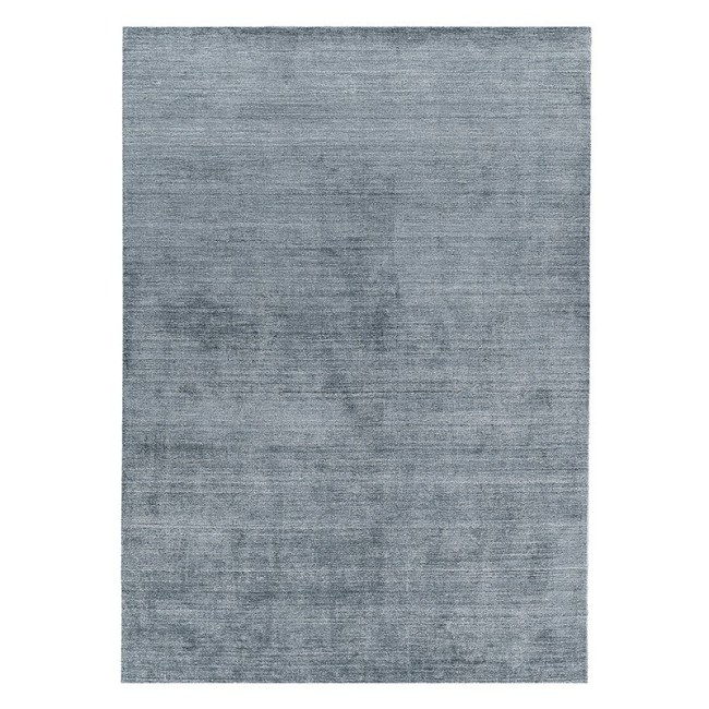 Mohebban Pure Powder Blue rug in bamboo silk