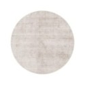 Mohebban Pure Round Offwhite rug in bamboo silk