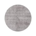 Mohebban Pure Round Silver rug in bamboo silk