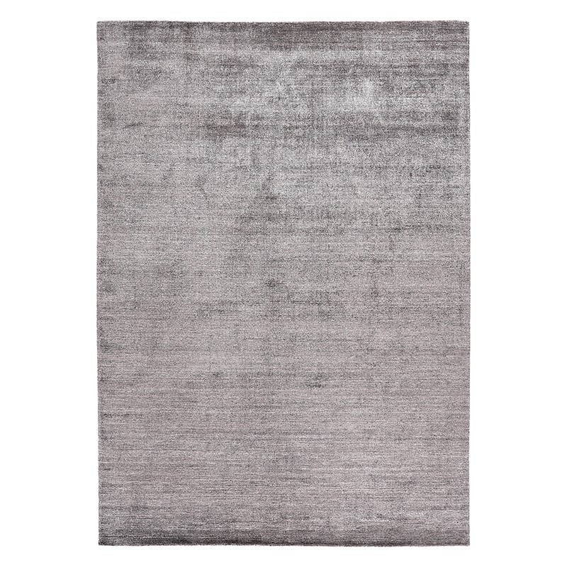 Mohebban Pure Silver rug in bamboo silk