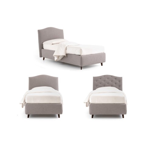 Lyle Capitonné h17 Noctis Single bed