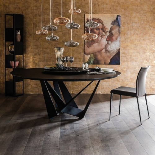 Skorpio Round Cattelan Italia dining Table