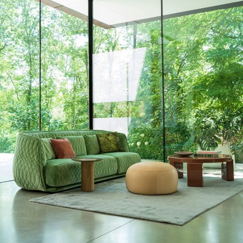 Shiny Gogan Round Coffee Table Moroso Offers & Prices Online