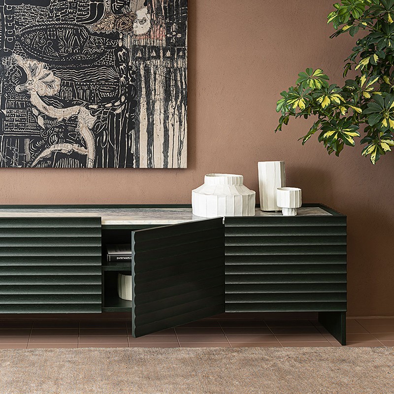 Rows Collection 3-Door Sideboard Moroso – Online Discounts