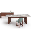 Diagonal Rows Rectangular Table Moroso – Online Price