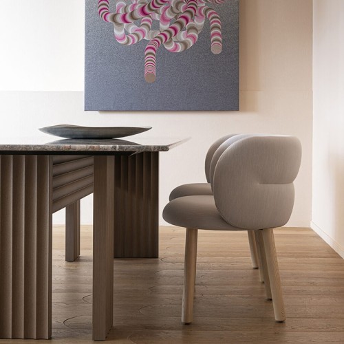 Vertical Rows Rectangular Table Moroso – Online Price