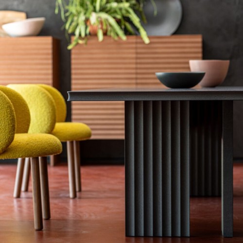 Vertical Rows Rectangular Table Moroso – Online Price