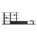 Sliding panels for Frame Shift modular bookshelf Moroso