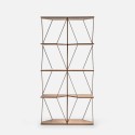 Secret Cubic Shelves Moroso Steel Bookcase – Special Offers