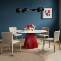 Plissé Round Table Midj – Great Prices Online