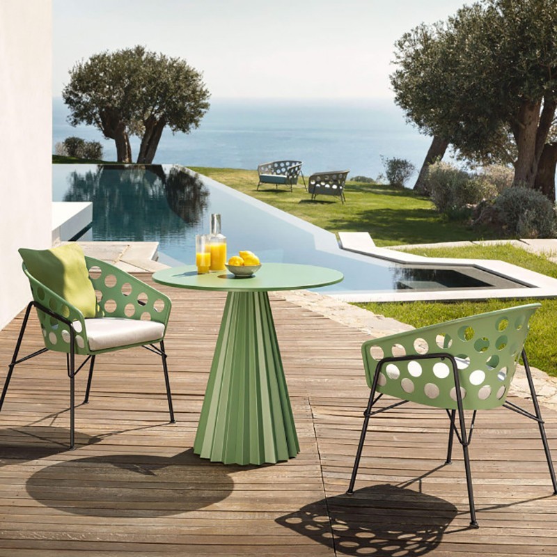 Plissé Midj stable Table