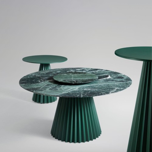 Plissé Midj stable Table