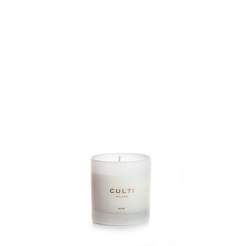 Scented candle with Velvet fragrance by Culti Milano