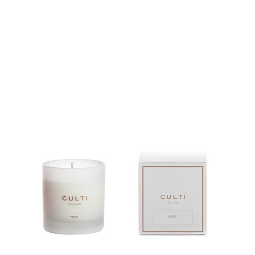 Scented candle with Velvet fragrance by Culti Milano