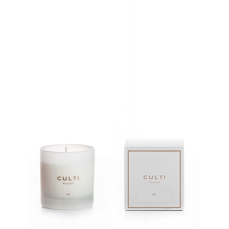 Scented candle with Thé fragrance by Culti Milano
