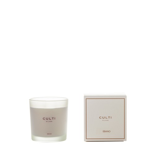 Scented candle with Ebano fragrance by Culti Milano