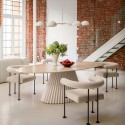 Oval Table Plissé Midj – Great Prices Online