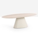 Oval Table Plissé Midj – Great Prices Online