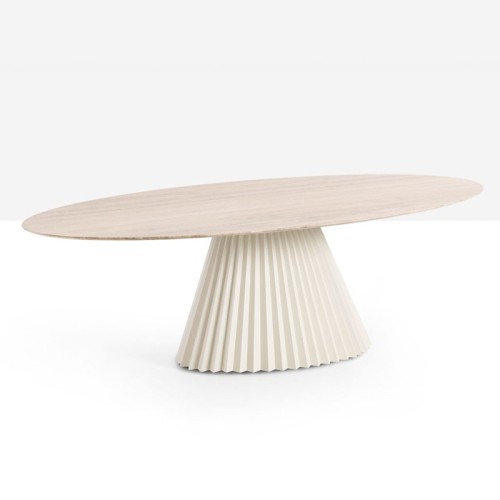 Oval Table Plissé Midj – Great Prices Online