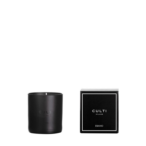 Scented candle with Black Ebano fragrance by Culti Milano