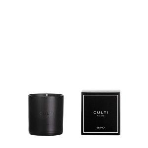 Scented candle with Black Ebano fragrance by Culti Milano