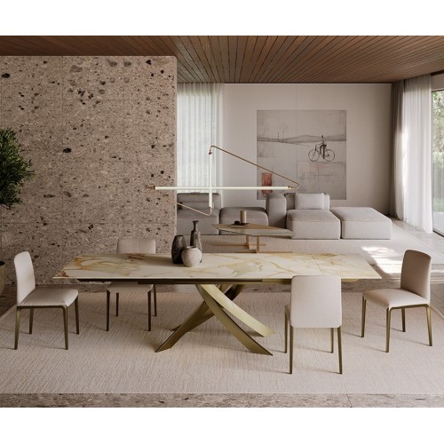 Bontempi Opera Chair – Upholstered in Leather or Fabric