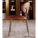 Bontempi Sienna Chair in leather or fabric - Arredare Moderno