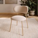 Bontempi Sienna Chair in leather or fabric - Arredare Moderno