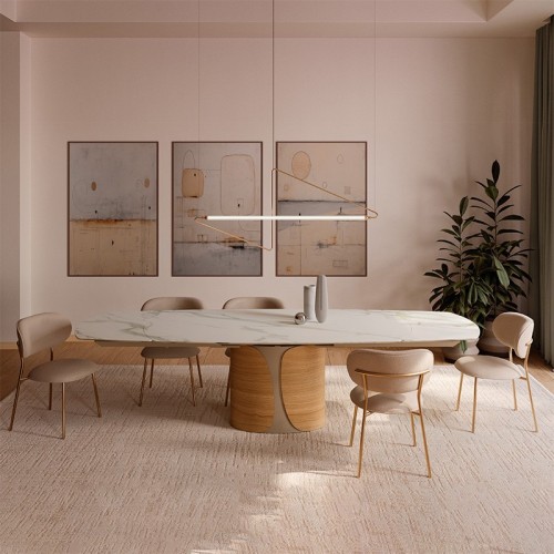 Bontempi Talos 54.61 Extendable Table - Arredare Moderno