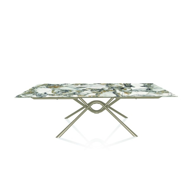 Bontempi Hunter rectangular extendable table - Arredare Moderno