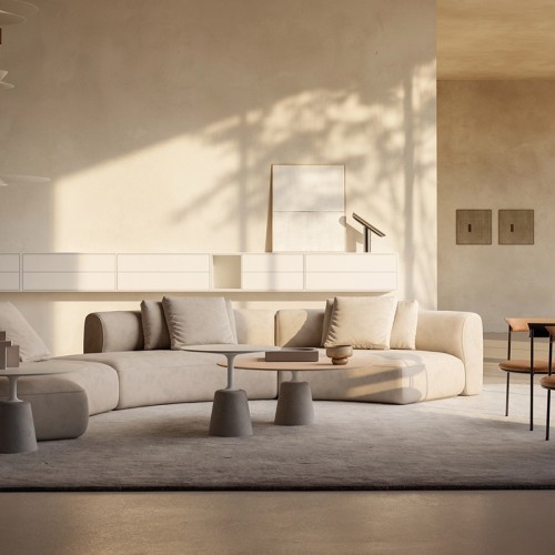 Rock Table Mini MDF Italia: Contemporary Design Side Tables