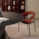 Archie MDF Italia – Chair with Curved, Lightweight Design
