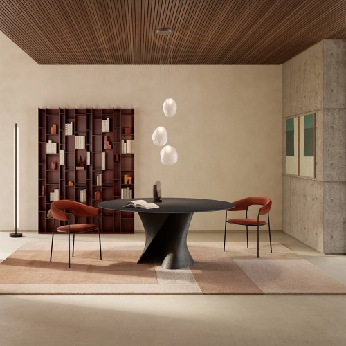 Archie MDF Italia – Chair with Curved, Lightweight Design