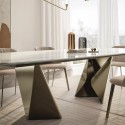 Kaleido Bontempi Casa modern Rectangular fixed table