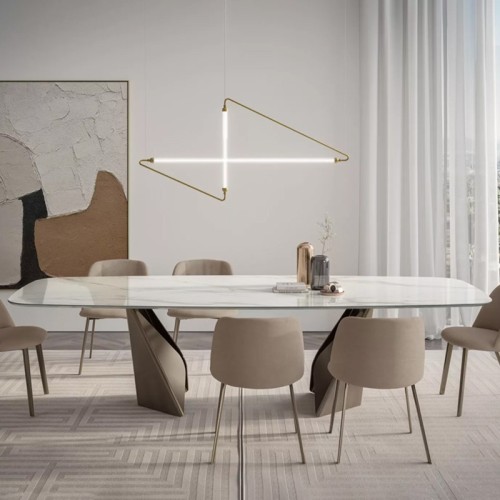 Kaleido Bontempi Casa modern Rectangular fixed table