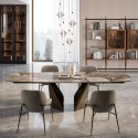 Kaleido Bontempi Casa modern Rectangular fixed table