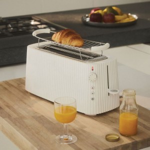 Plissé Alessi Two-Slot Toaster | Arredare Moderno