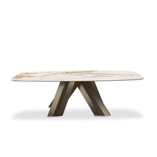 Menhir Bontempi modern Barrel fixed table