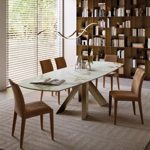 Menhir Bontempi modern Barrel fixed table