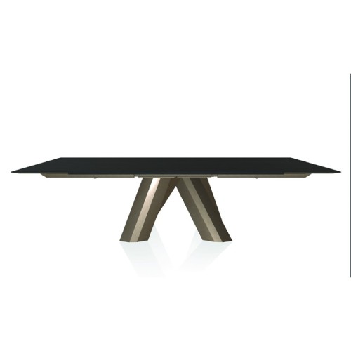 Bontempi Menhir rectangular extendable table - Arredare Moderno