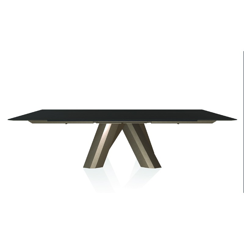 Bontempi Menhir rectangular extendable table - Arredare Moderno