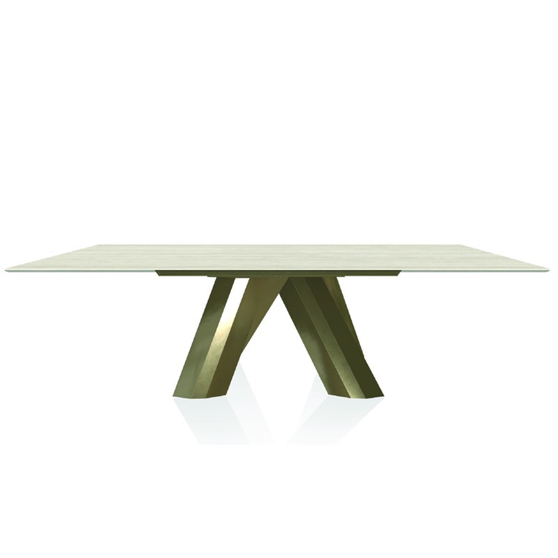 Menhir Bontempi Casa modern Rectangular fixed table