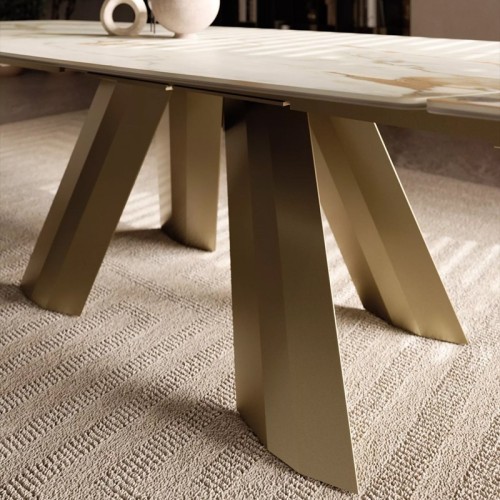 Menhir Bontempi Casa modern Rectangular fixed table