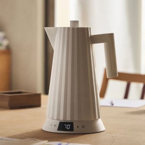 Plissé Alessi Kettle with Adjustable Temperature
