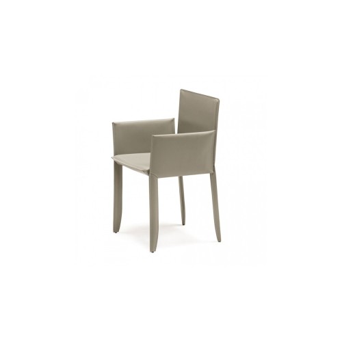 Piuma Cattelan Italia Chair with armrests