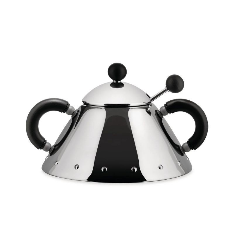 Alessi Sugar Bowl with Spoon | Arredare Moderno