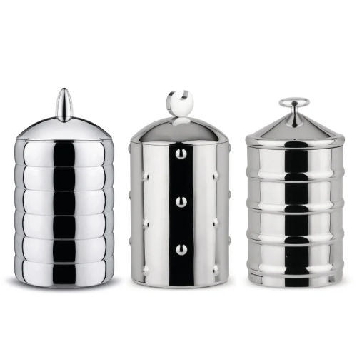 18/10 stainless steel jar Kalistò Alessi | Arredare Moderno