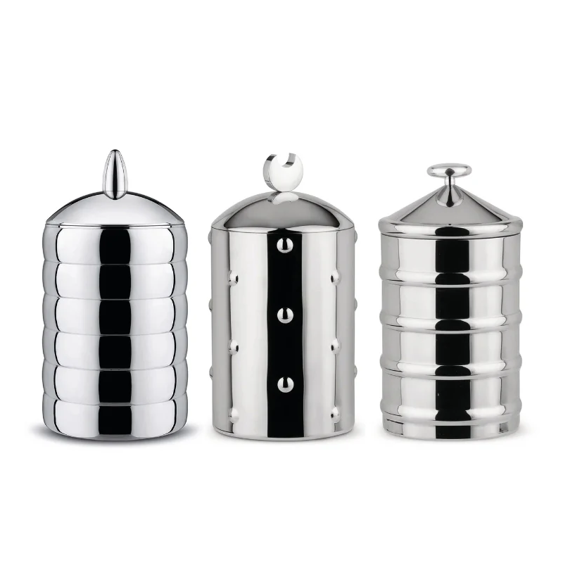 18/10 stainless steel jar Kalistò Alessi | Arredare Moderno