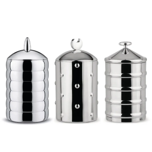 18/10 stainless steel jar Kalistò Alessi | Arredare Moderno