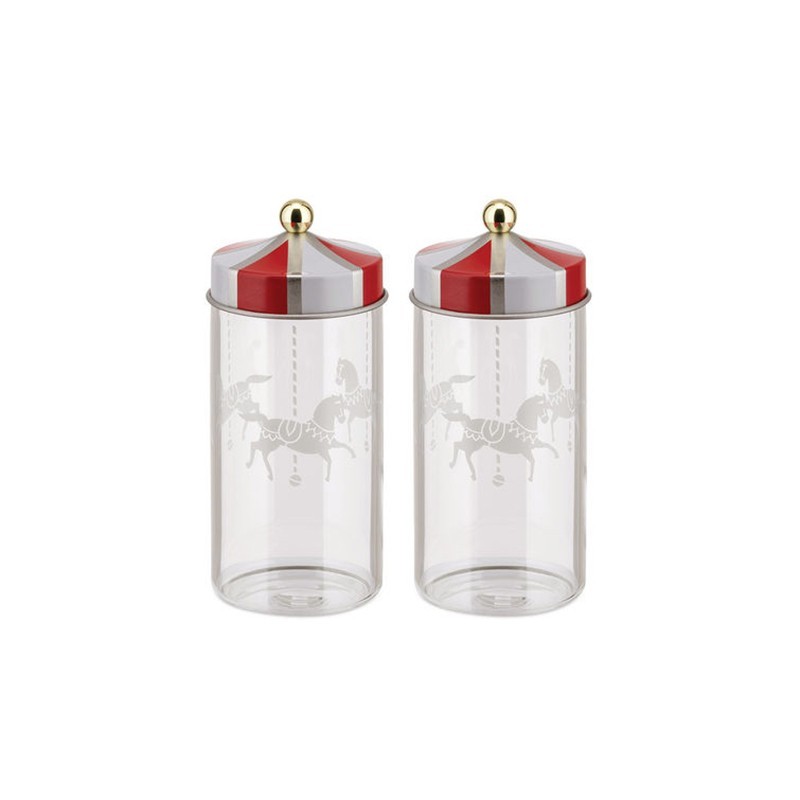 Circus Alessi spice jars set | Arredare Moderno